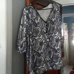 A purple classic tee
